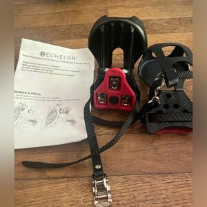 Toe Clips Cage Bike Pedals Adapter & Converter Compatible with Peloton